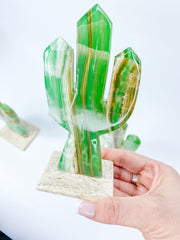 Onyx Cactus Carving | Large