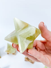 Green Onyx Merkaba | Large