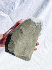 Chalcedony with Apophyllite CutBase Cluster 2.4kg