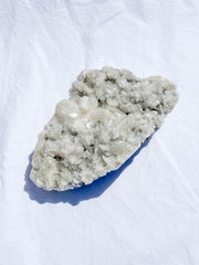 White Heulandite and Stilbite Cluster 1.2kg