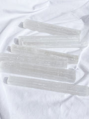Selenite Natural Wand | Small
