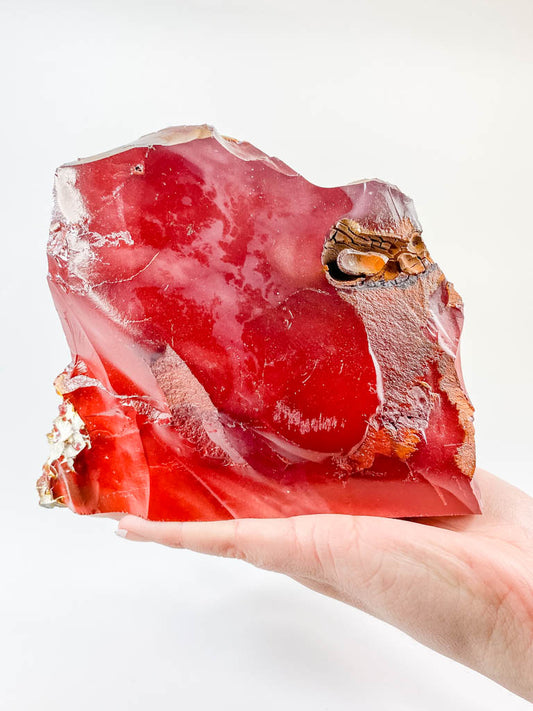 Mookaite Cut Base Statement Piece 1.7kg
