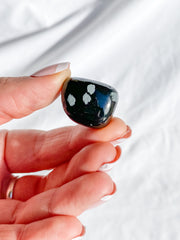 Snowflake Obsidian Tumbles | Small