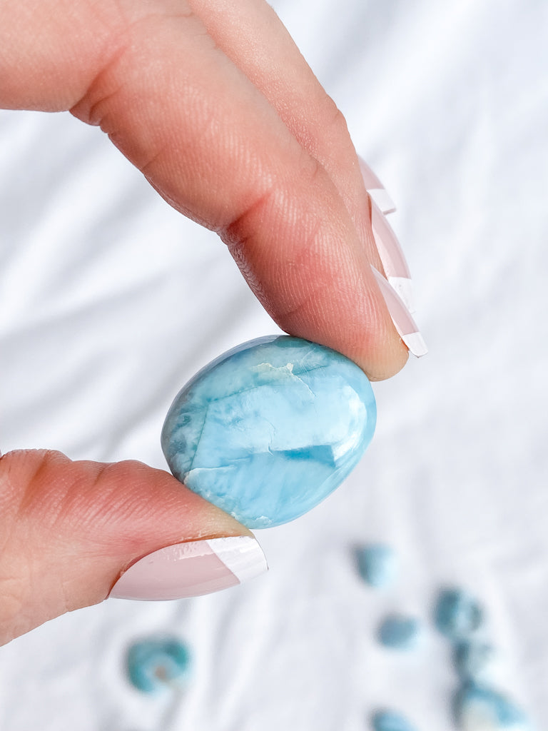 Larimar Tumbles | Small