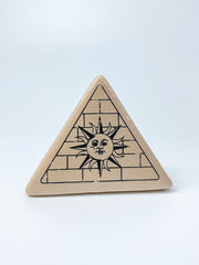 SunFace Ceramic Holder | Peach
