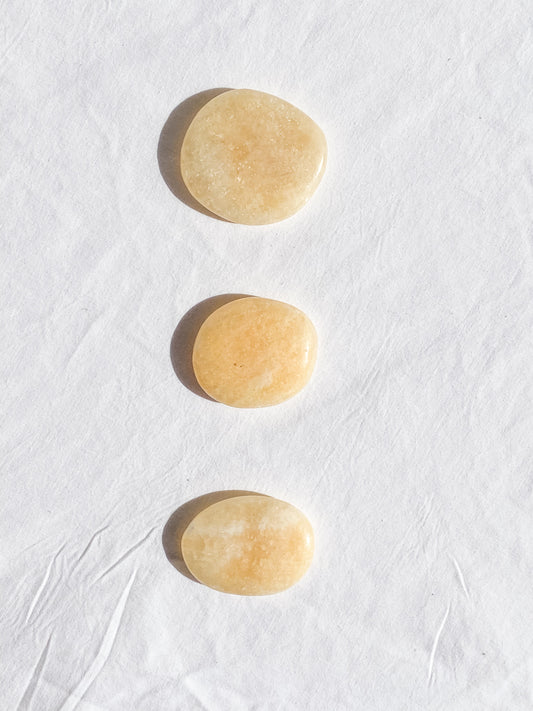 Lemon Calcite Disc