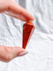 Red Jasper Pendulum