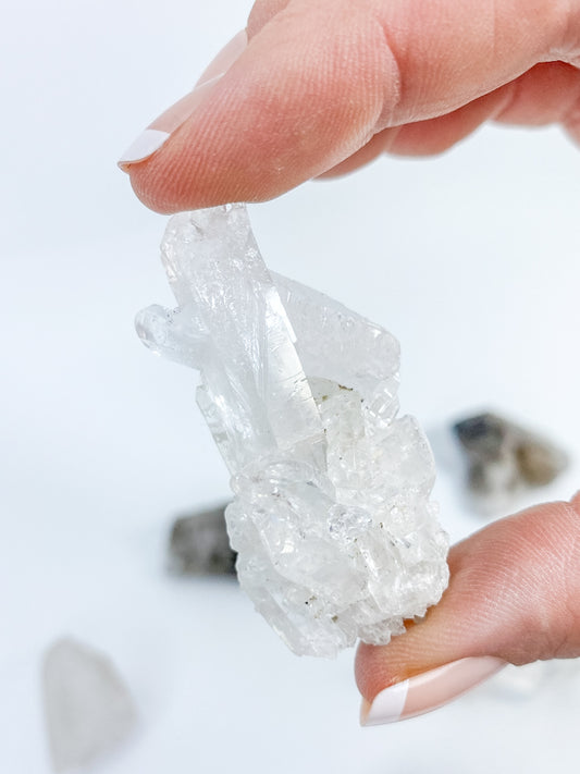 Balance Duo: Clear Quartz + Smoky Quartz | Small