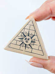 SunFace Ceramic Holder | Peach