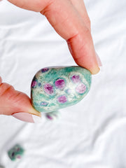 Ruby Fuchsite Tumbles | Large