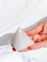Selenite Pyramid | Small