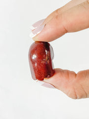 Red Jasper Mini Skull
