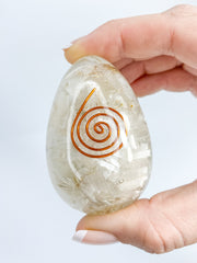 Orgonite Selenite Egg | X Large