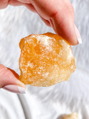 Orange Calcite Natural | Medium