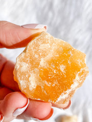 Orange Calcite Natural | Medium