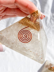 Orgonite Pyramid Selenite