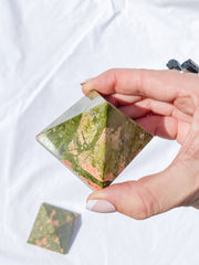 Unakite Pyramid | Large