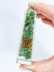 Orgonite Green Aventurine Obelisk | Medium