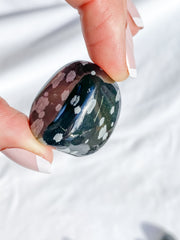 Snowflake Obsidian Tumbles | Medium