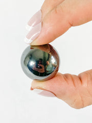Magnetic Hematite Sphere Pair | Small