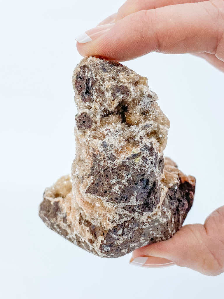 Zeolite Mineral Specimen Cluster 258g