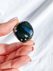 Snowflake Obsidian Tumbles | Medium