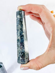 Larvikite Polished Point 83g