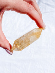 Citrine Polished Double Terminator Wand 65g