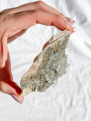 Smoky Himalayan Quartz with Inclusions CutBase Cluster 224g