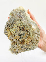 White Chalcedony Cluster 1kg