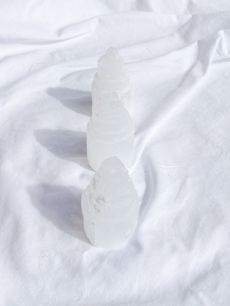 Selenite Tower | Small