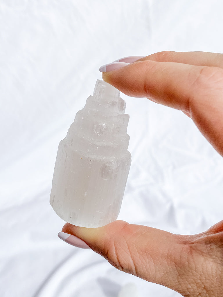 Selenite Tower | Small