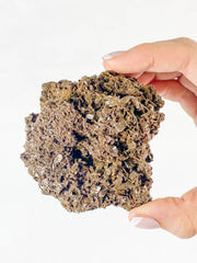 Halite Chocolate Cluster Mineral Specimen Fragile 123g