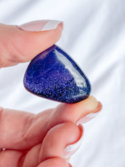 Blue Gold Stone Tumbles | Medium