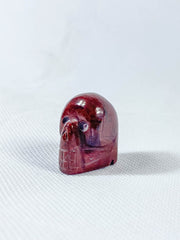 Red Jasper Mini Skull