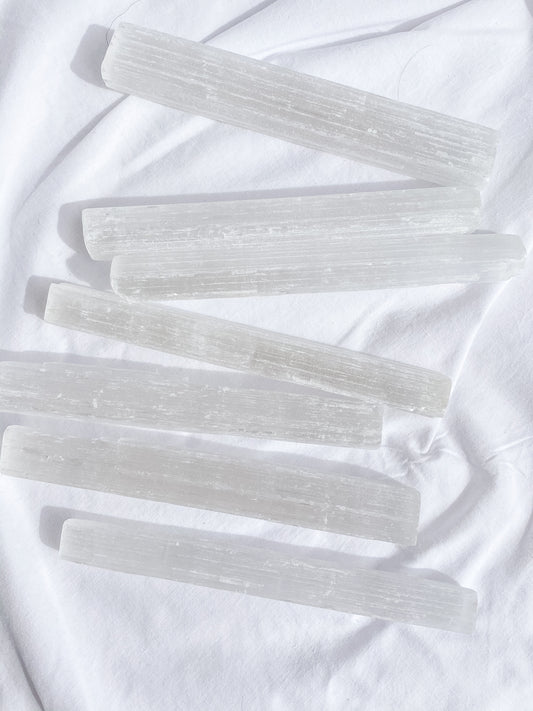Selenite Natural Wand | Small