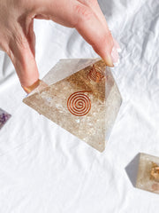 Orgonite Pyramid Clear Quartz