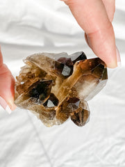 Balance Duo: Clear Quartz + Smoky Quartz | Large