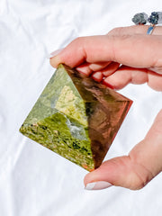 Unakite Pyramid | Large