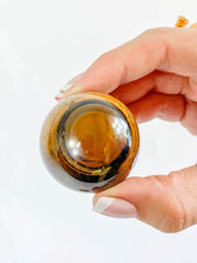 Tiger Eye Sphere | Medium