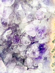 Amethyst and Pink Geode Statement Piece “Witches Hat” 8kg