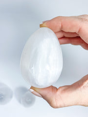 Selenite Egg | X Large