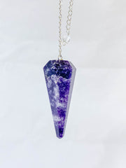 Lepidolite Pendulum