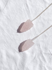 Rose Quartz Natural Pendulum