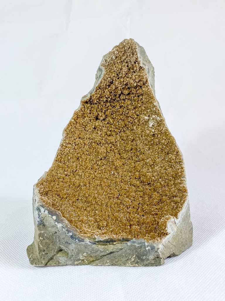 Caramel Amethyst CutBase Cluster 1.2kg