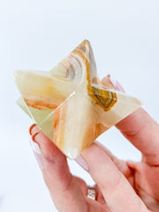 Green Onyx Merkaba | Large