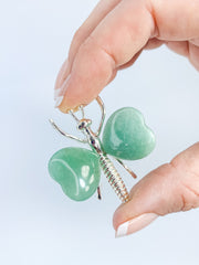 Green Aventurine Dragonfly Carving