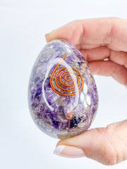Orgonite Amethyst Egg | X Large