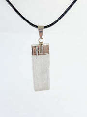 Vitality Pendant Natural Selenite