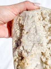 Himalayan Quartz Cluster with Inclusions Double Sided ShowPiece 3.9kg